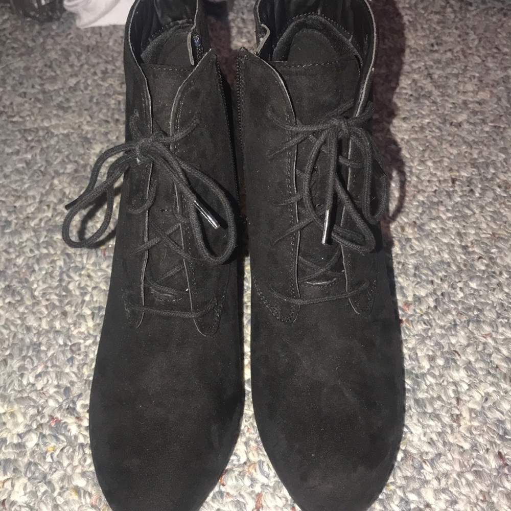 Black Booties - Picture 2 of 3